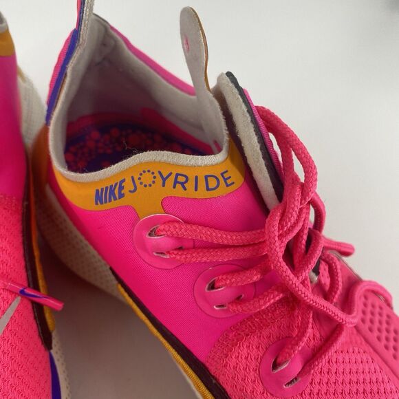 Nike Joyride Run Flyknit CC3 Sneaker AT6395-600 Men's Hyper/Pink Size 8 - Picture 3 of 6